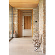Load image into Gallery viewer, Matt Black Brompton Lever on Rose Set (Art Deco)