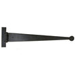 Load image into Gallery viewer, Black Penny End T Hinge (pair)