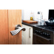 Load image into Gallery viewer, Old English Richmond Lever on Round Rose - Distressed Silver