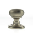 Load image into Gallery viewer, Old English Harrogate Solid Brass Mushroom Mortice Knob on Concealed Fix Rose - Matt Gun Metal