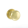 Load image into Gallery viewer, Old English Harrogate Solid Brass Mushroom Mortice Knob on Concealed Fix Rose - Polished Brass