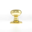 Load image into Gallery viewer, Old English Harrogate Solid Brass Mushroom Mortice Knob on Concealed Fix Rose - Polished Brass