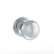 Load image into Gallery viewer, Old English Harrogate Solid Brass Mushroom Mortice Knob on Concealed Fix Rose - Polished Chrome