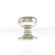 Load image into Gallery viewer, Old English Harrogate Solid Brass Mushroom Mortice Knob on Concealed Fix Rose - Polished Nickel