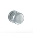 Load image into Gallery viewer, Old English Harrogate Solid Brass Mushroom Mortice Knob on Concealed Fix Rose - Satin Chrome