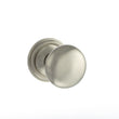 Load image into Gallery viewer, Old English Harrogate Solid Brass Mushroom Mortice Knob on Concealed Fix Rose - Satin Nickel