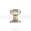 Load image into Gallery viewer, Old English Harrogate Solid Brass Mushroom Mortice Knob on Concealed Fix Rose - Satin Nickel