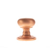 Load image into Gallery viewer, Old English Harrogate Solid Brass Mushroom Mortice Knob on Concealed Fix Rose - Urban Satin Copper