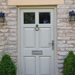 Load image into Gallery viewer, Pewter Pear Shaped Door Knocker