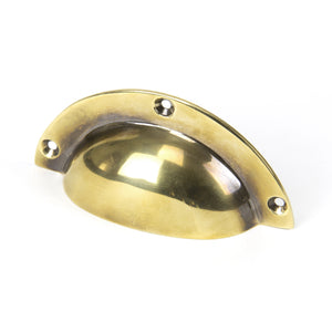 Cup Draw Kitchen Cabinet Pull Handle__Aged Brass_YewTreeCottage_case_study_yorkshire_architectural_hardware