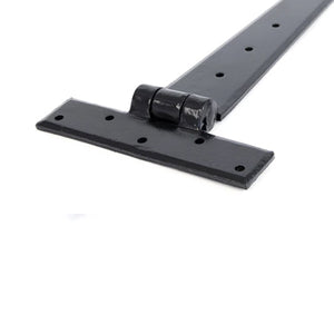 Black Penny End T Hinge (pair)