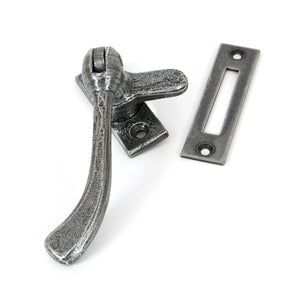 Pewter Handmade Peardrop Window Fastener_Yorkshire_Architectural_ Hardware_33668