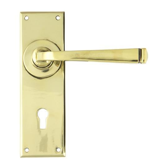 Aged Brass Avon Lever Lock Setin our Lever Handles collection by From The Anvil. Available to buy at Yorkshire Architectural Hardware