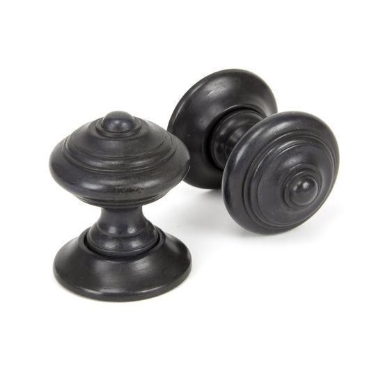 Aged Bronze Elmore Concealed Mortice Knob Setin our Door Knobs collection by From The Anvil. Available to buy at Yorkshire Architectural Hardware