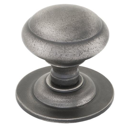Antique Pewter Centre Door Knobin our Door Knobs collection by From The Anvil. Available to buy at Yorkshire Architectural Hardware