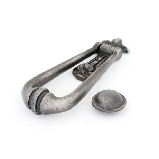 Antique Pewter Loop Door Knockerin our Door Knockers collection by From The Anvil. Available to buy at Yorkshire Architectural Hardware
