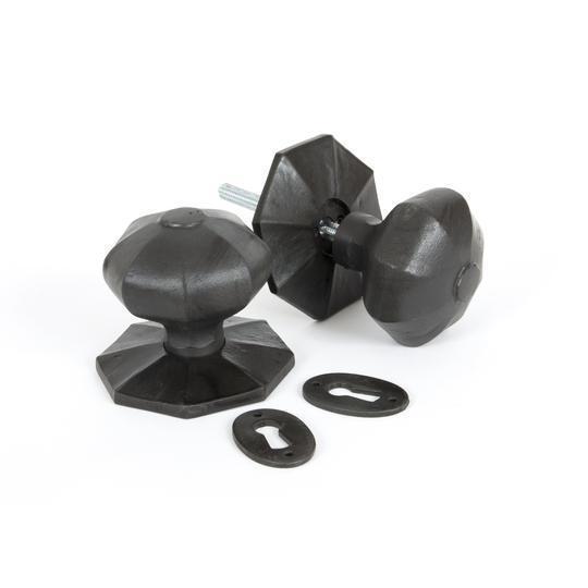 Beeswax Octagonal Mortice/Rim Knob Set - Largein our Door Knobs collection by From The Anvil. Available to buy at Yorkshire Architectural Hardware