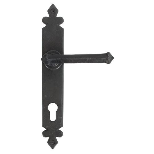 Beeswax Tudor Lever Espag. Lock Setin our Lever Handles collection by From The Anvil. Available to buy at Yorkshire Architectural Hardware