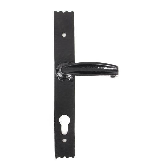 Black Antique Cottage Lever Unsprung Espag. Lock Setin our Lever Handles collection by From The Anvil. Available to buy at Yorkshire Architectural Hardware
