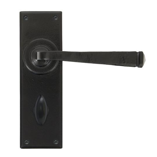 Black Avon Lever Bathroom Setin our Lever Handles collection by From The Anvil. Available to buy at Yorkshire Architectural Hardware