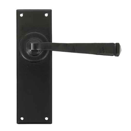 Black Avon Lever Latch Setin our Lever Handles collection by From The Anvil. Available to buy at Yorkshire Architectural Hardware