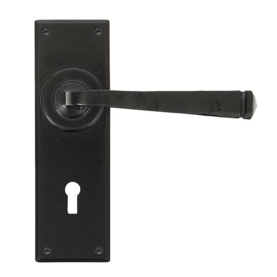 Black Avon Lever Lock Setin our Lever Handles collection by From The Anvil. Available to buy at Yorkshire Architectural Hardware
