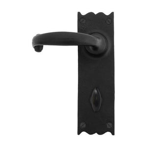 Black Cottage Lever Bathroom Setin our Lever Handles collection by From The Anvil. Available to buy at Yorkshire Architectural Hardware