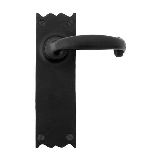 Black Cottage Lever Latch Setin our Lever Handles collection by From The Anvil. Available to buy at Yorkshire Architectural Hardware
