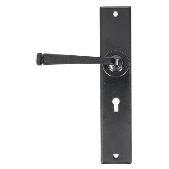 Black Large Avon Lever Lock Setin our Lever Handles collection by From The Anvil. Available to buy at Yorkshire Architectural Hardware