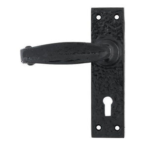 Black Lever Lock Setin our Lever Handles collection by From The Anvil. Available to buy at Yorkshire Architectural Hardware