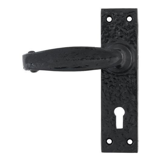Black Lever Lock Setin our Lever Handles collection by From The Anvil. Available to buy at Yorkshire Architectural Hardware