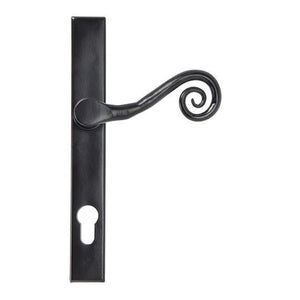Black Monkeytail Slimline Lever Espag. Lock Set - RHin our Lever Handles collection by From The Anvil. Available to buy at Yorkshire Architectural Hardware