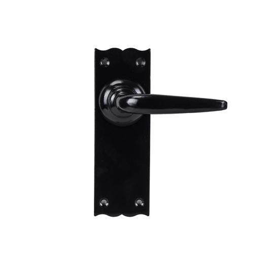 Black Oak Lever Latch Setin our Lever Handles collection by From The Anvil. Available to buy at Yorkshire Architectural Hardware