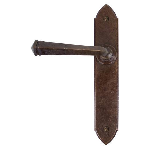 Bronze Gothic Lever Latch Setin our Lever Handles collection by From The Anvil. Available to buy at Yorkshire Architectural Hardware