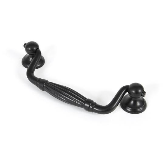 Drop Handle - Blackin our Pull Handles collection by From The Anvil. Available to buy at Yorkshire Architectural Hardware