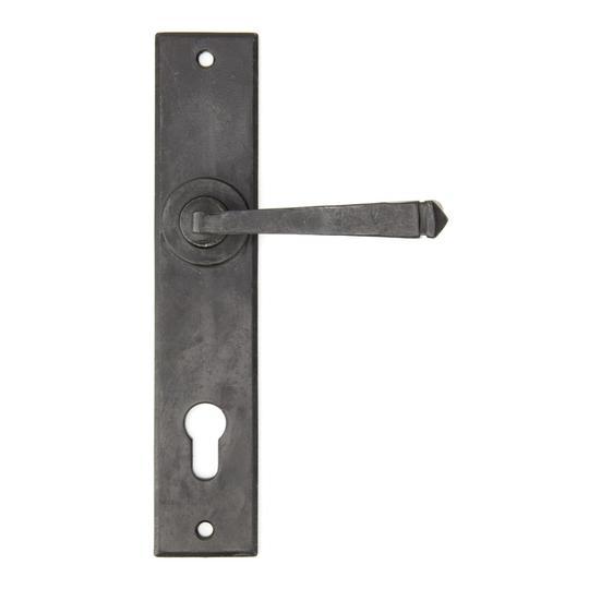 External Beeswax Avon Lever Espag. Lock Setin our Lever Handles collection by From The Anvil. Available to buy at Yorkshire Architectural Hardware