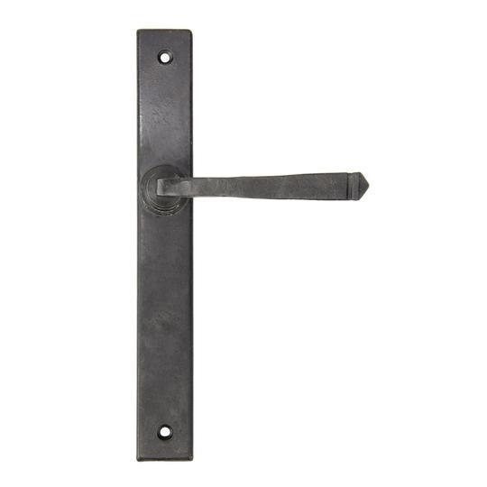External Beeswax Avon Slimline Lever Latch Setin our Lever Handles collection by From The Anvil. Available to buy at Yorkshire Architectural Hardware
