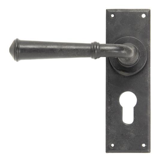 External Beeswax Regency Lever Euro Lock Setin our Lever Handles collection by From The Anvil. Available to buy at Yorkshire Architectural Hardware