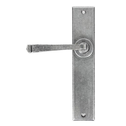 Pewter Large Avon Lever Latch Setin our Lever Handles collection by From The Anvil. Available to buy at Yorkshire Architectural Hardware