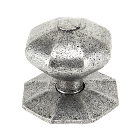 Pewter Octagonal Centre Door Knobin our Door Knobs collection by From The Anvil. Available to buy at Yorkshire Architectural Hardware