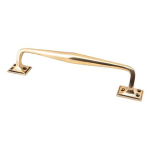 Polished Bronze 300mm Art Deco Pull Handlein our Pull Handles collection by From The Anvil. Available to buy at Yorkshire Architectural Hardware