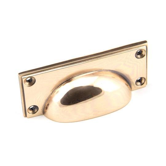 Polished Bronze Art Deco Drawer Pullin our Pull Handles collection by From The Anvil. Available to buy at Yorkshire Architectural Hardware