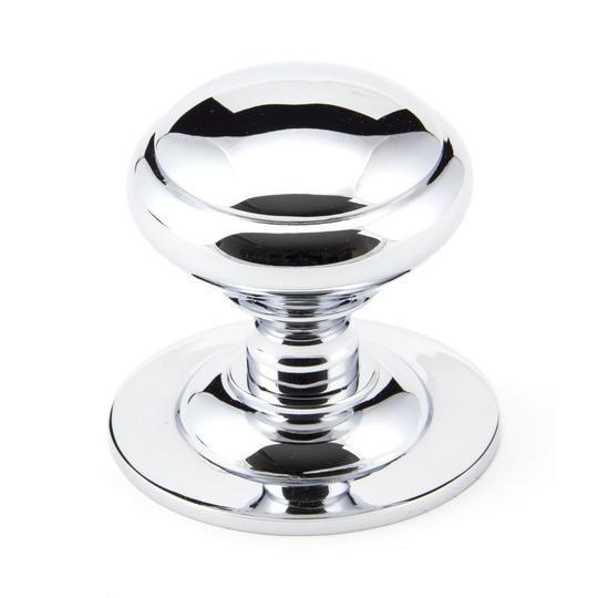Polished Chrome Centre Door Knobin our Door Knobs collection by From The Anvil. Available to buy at Yorkshire Architectural Hardware