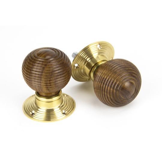 Rosewood and PB Cottage Mortice/Rim Knob Set - Smallin our Door Knobs collection by From The Anvil. Available to buy at Yorkshire Architectural Hardware
