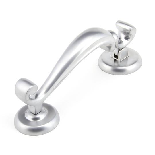 Satin Chrome Doctor's Knockerin our Door Knockers collection by From The Anvil. Available to buy at Yorkshire Architectural Hardware